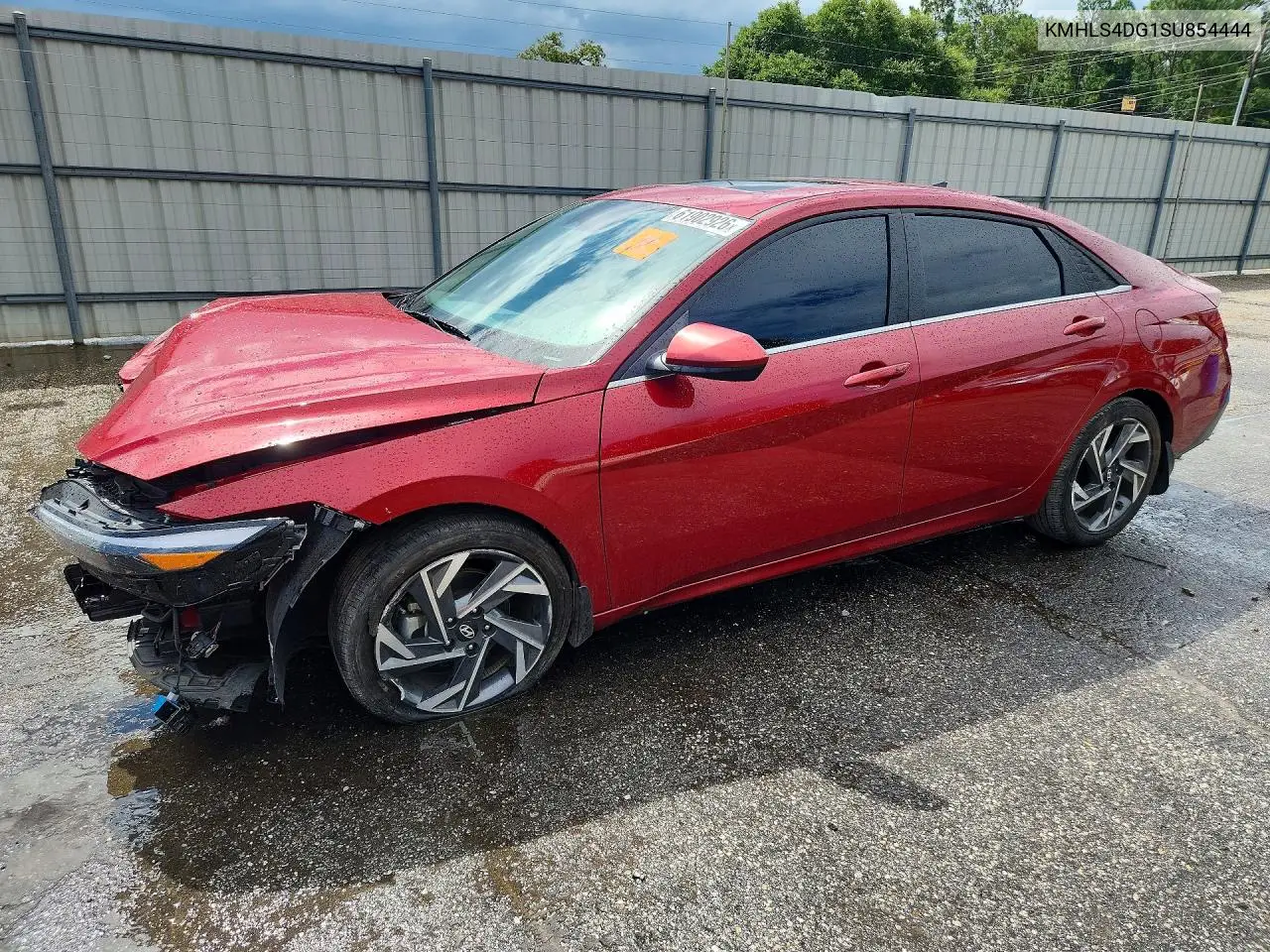 2025 Hyundai Elantra Sel VIN: KMHLS4DG1SU854444 Lot: 61902926