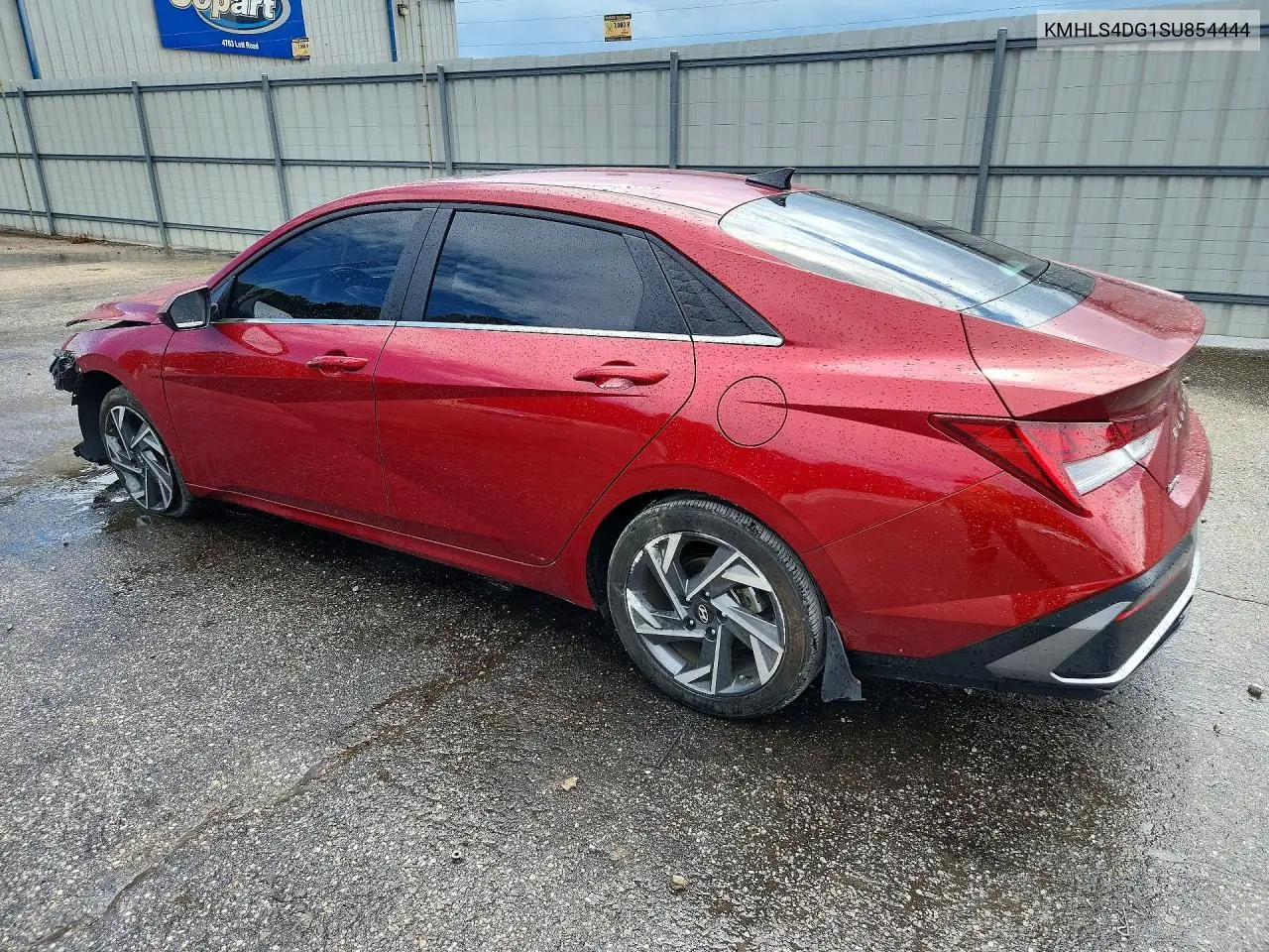 2025 Hyundai Elantra Sel VIN: KMHLS4DG1SU854444 Lot: 61902926