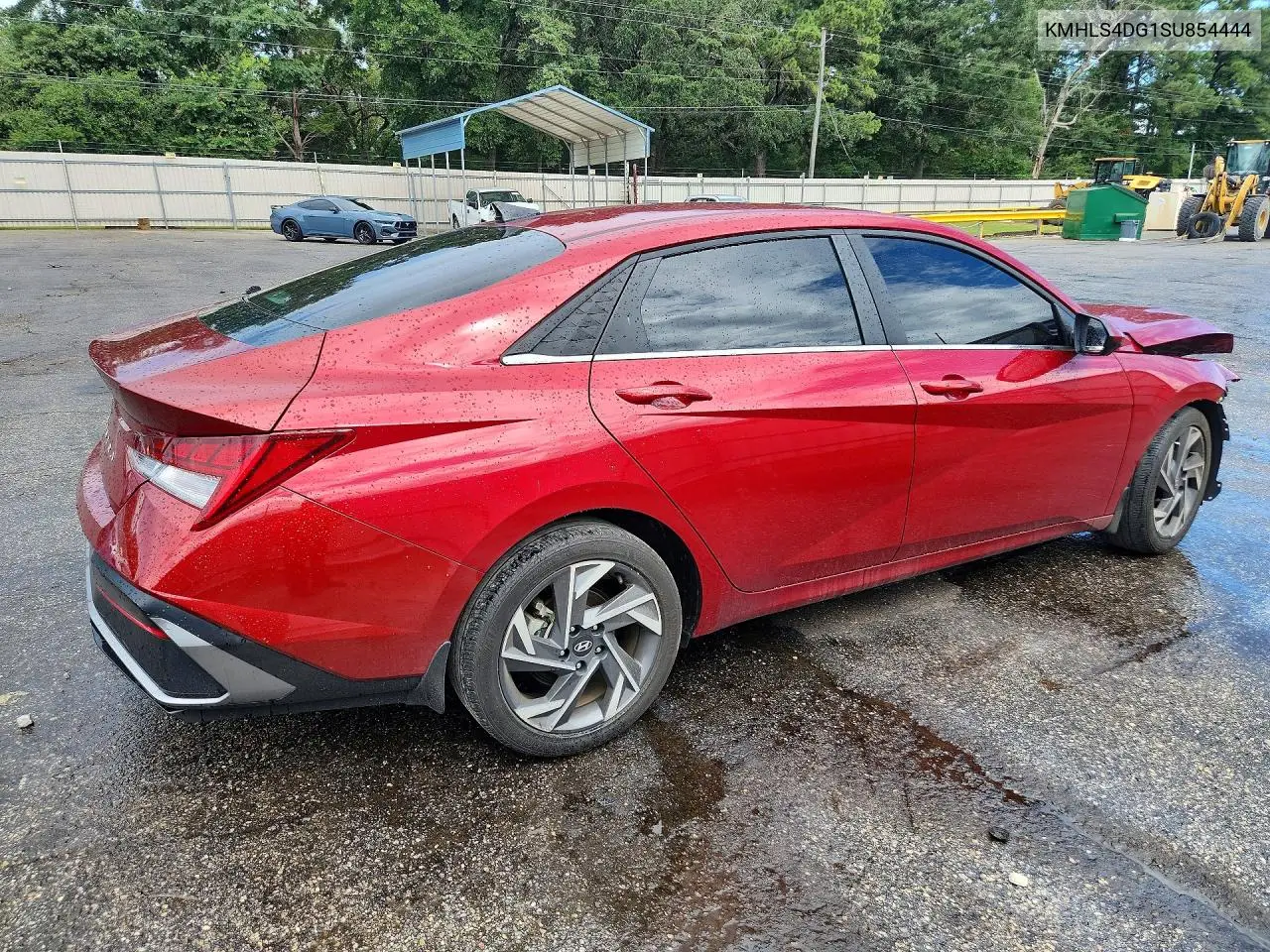 2025 Hyundai Elantra Sel VIN: KMHLS4DG1SU854444 Lot: 61902926