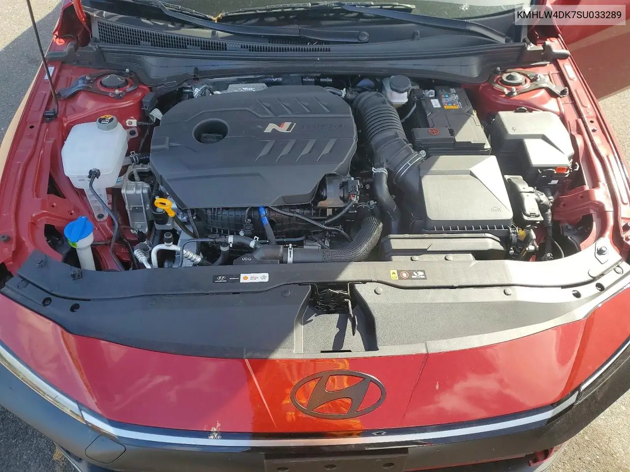 2025 Hyundai Elantra N VIN: KMHLW4DK7SU033289 Lot: 76494155
