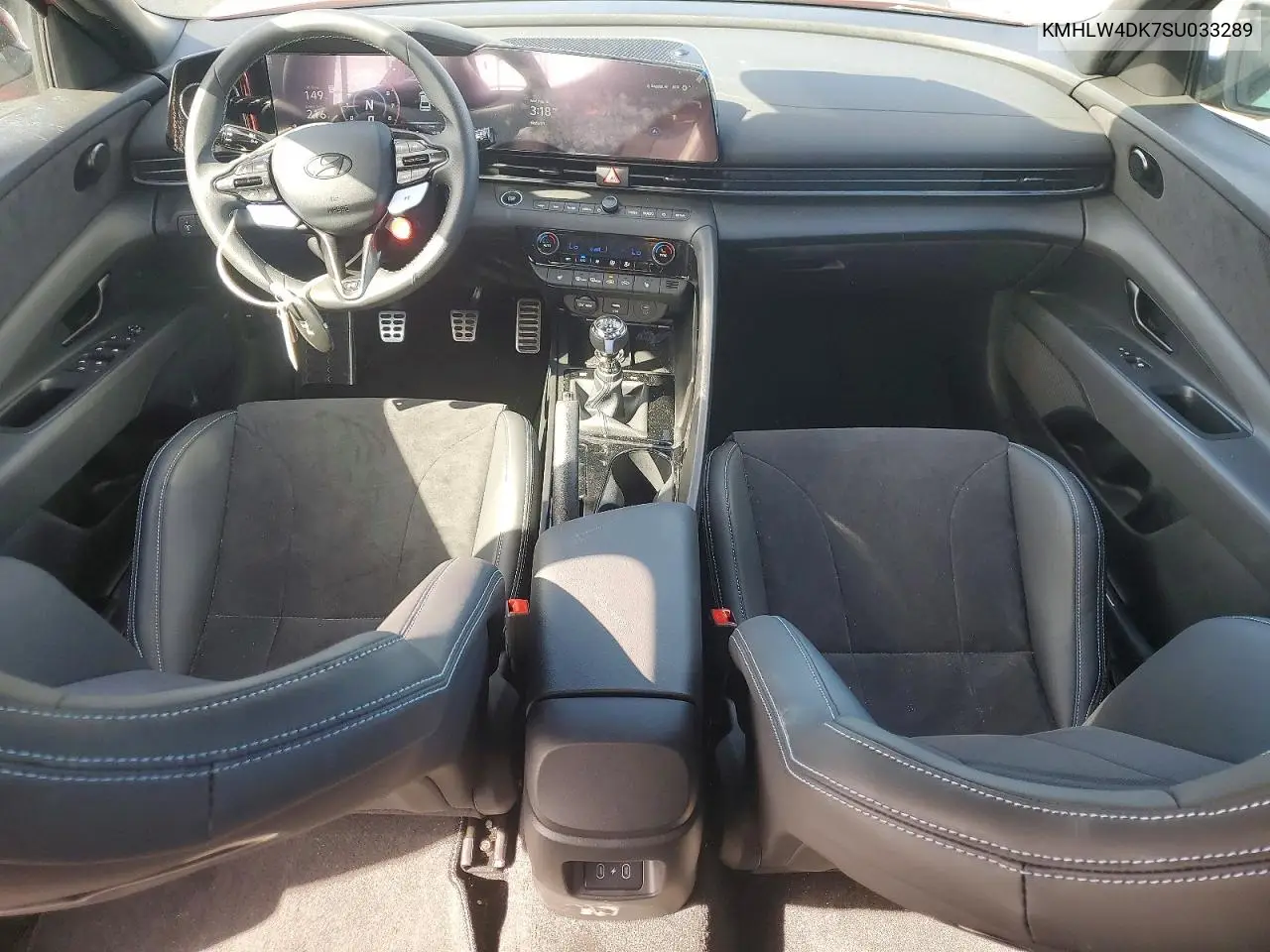 2025 Hyundai Elantra N VIN: KMHLW4DK7SU033289 Lot: 76494155
