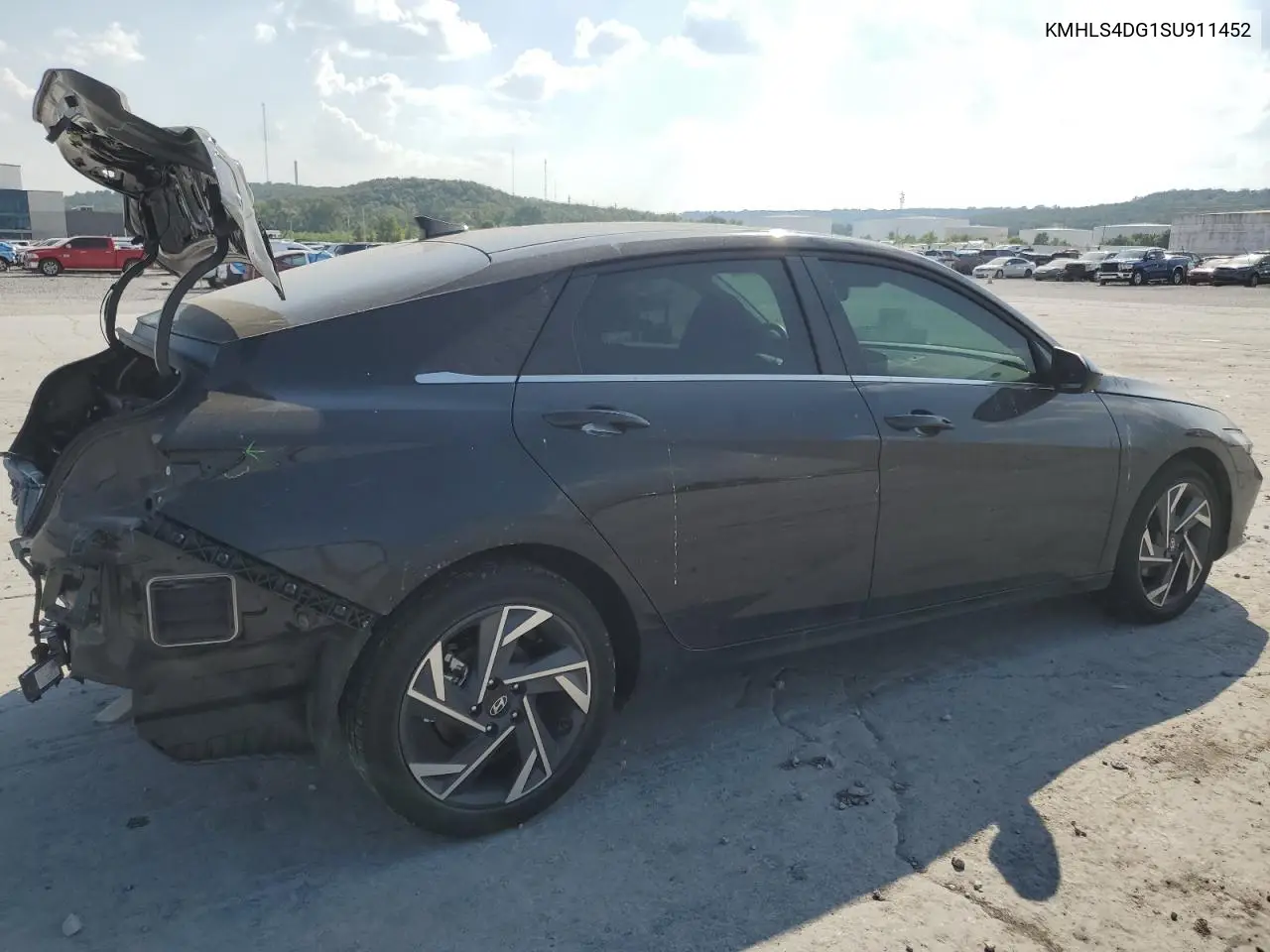 KMHLS4DG1SU911452 2025 Hyundai Elantra Sel