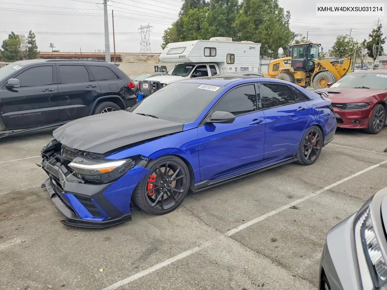 2025 Hyundai Elantra N Base VIN: KMHLW4DKXSU031214 Lot: 85970315
