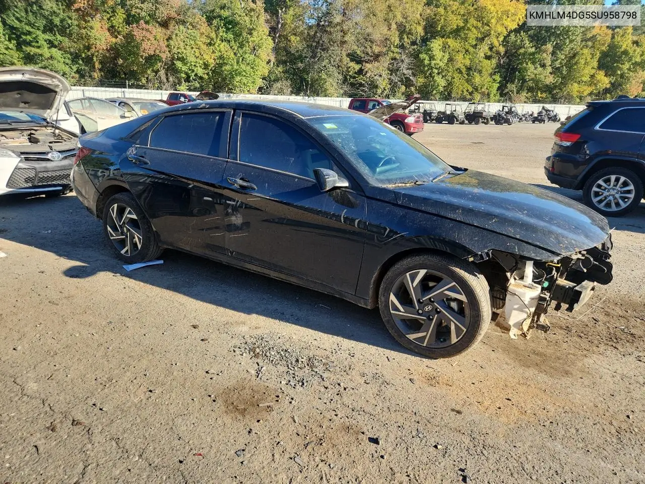 KMHLM4DG5SU958798 2025 Hyundai Elantra Sel Sport