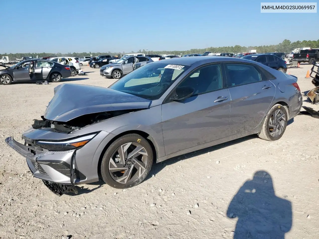 KMHLM4DG2SU069957 2025 Hyundai Elantra Sel Sport