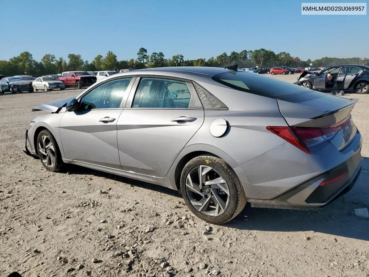 KMHLM4DG2SU069957 2025 Hyundai Elantra Sel Sport