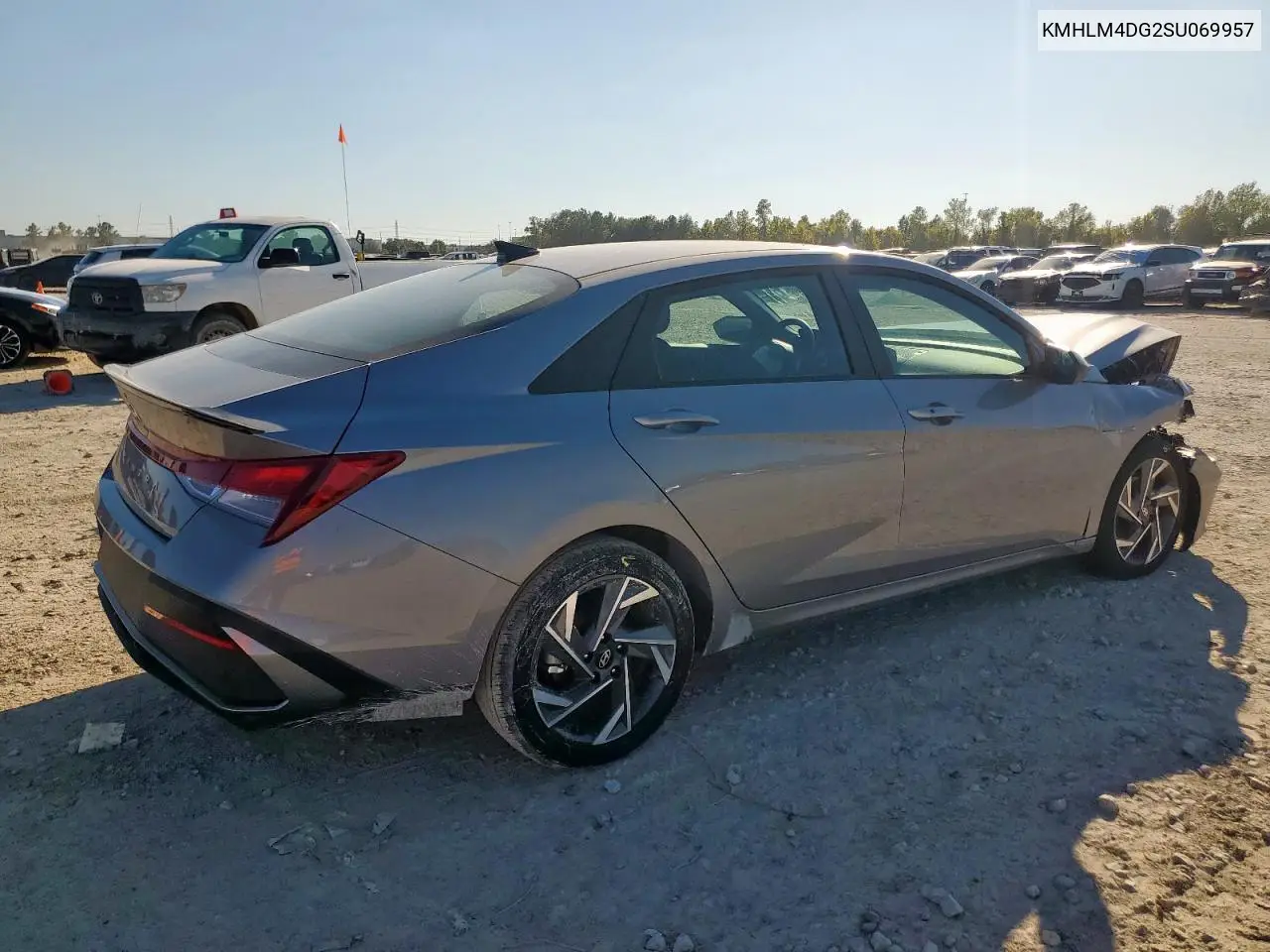 KMHLM4DG2SU069957 2025 Hyundai Elantra Sel Sport