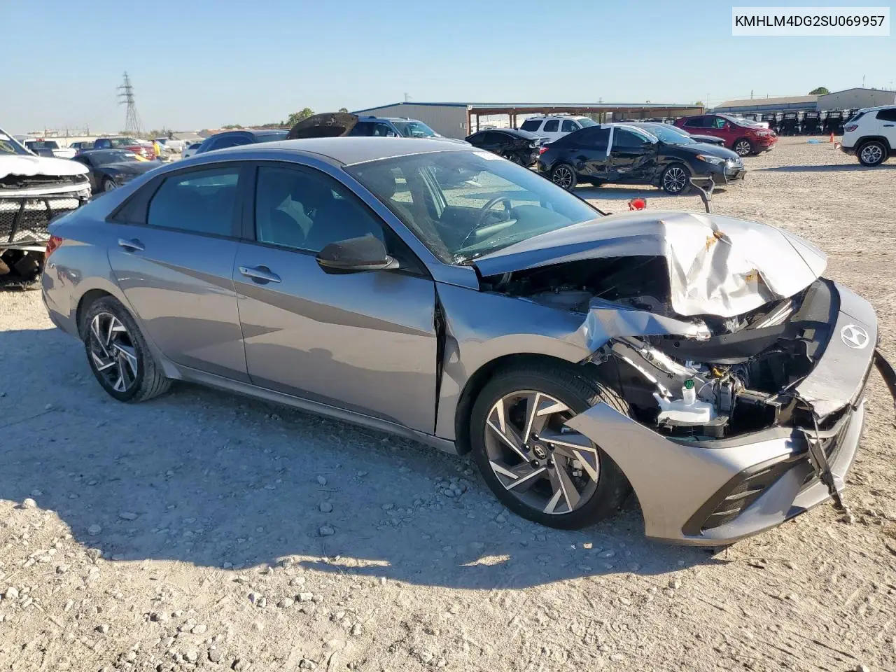 KMHLM4DG2SU069957 2025 Hyundai Elantra Sel Sport