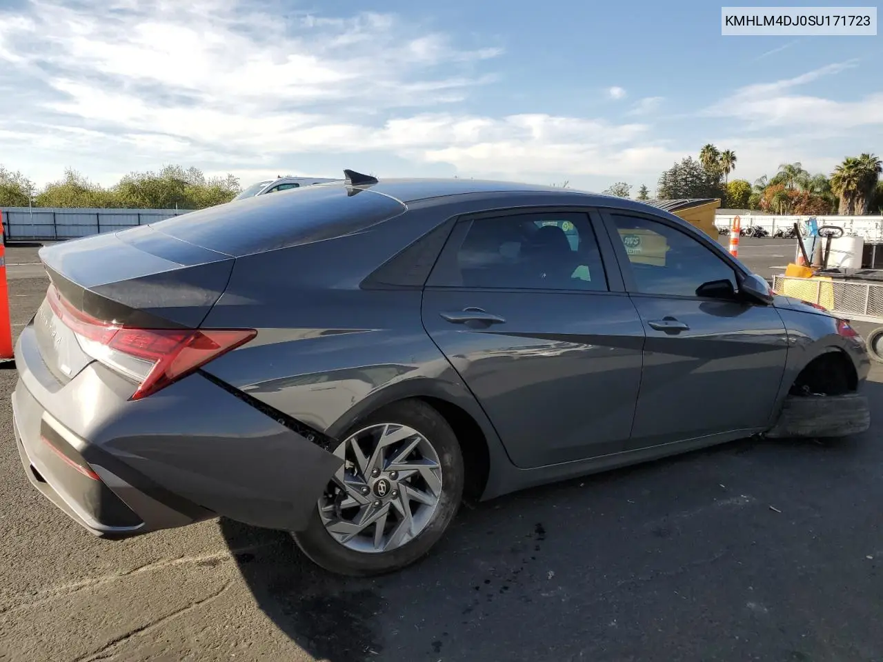 KMHLM4DJ0SU171723 2025 Hyundai Elantra Blue