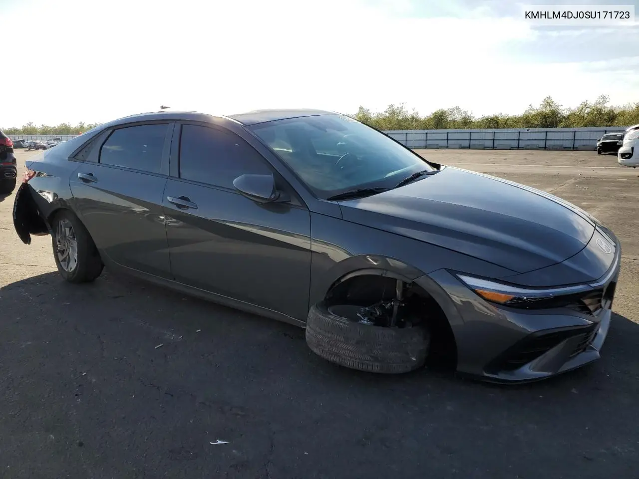 KMHLM4DJ0SU171723 2025 Hyundai Elantra Blue