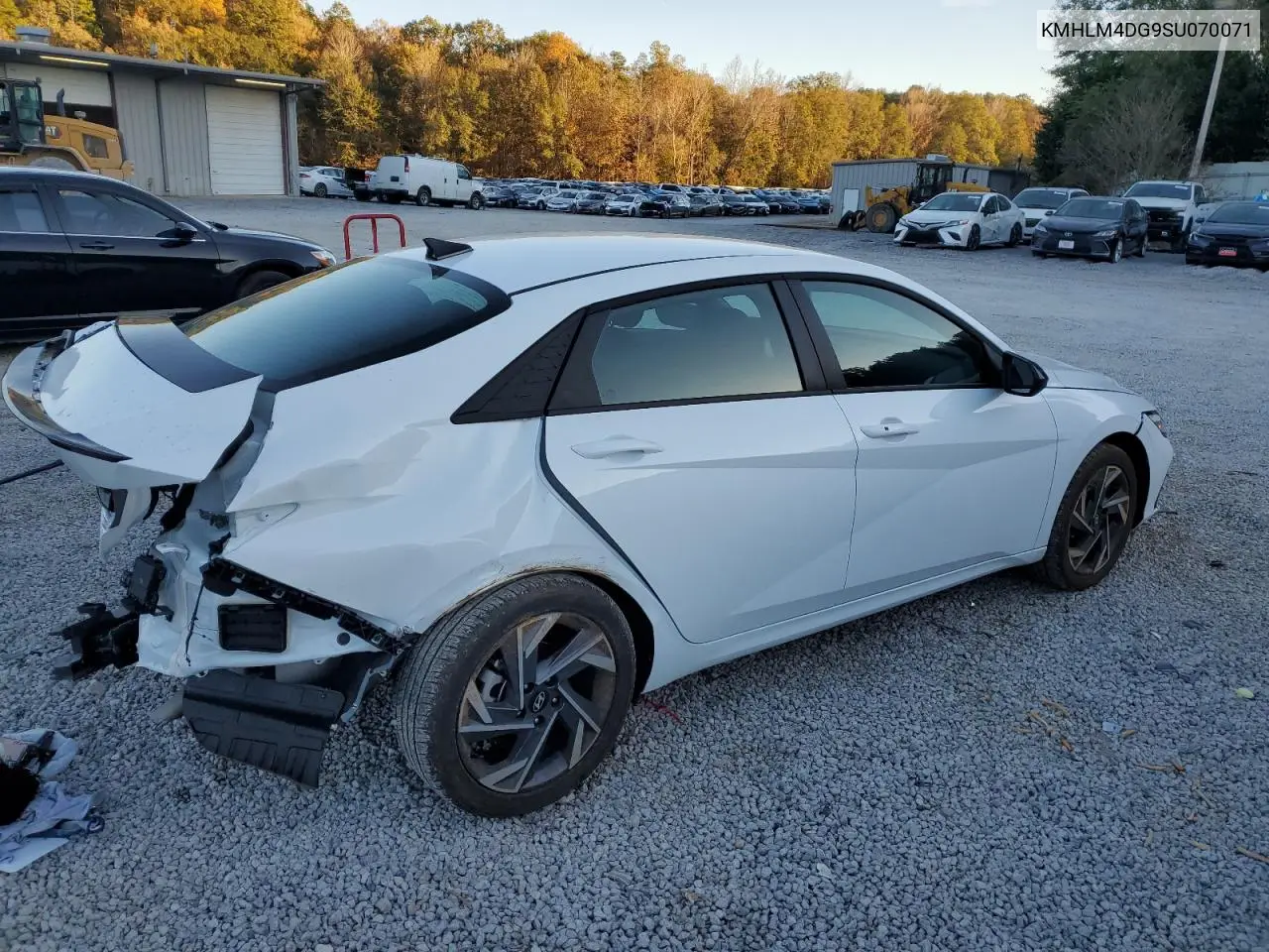 KMHLM4DG9SU070071 2025 Hyundai Elantra Sel Sport