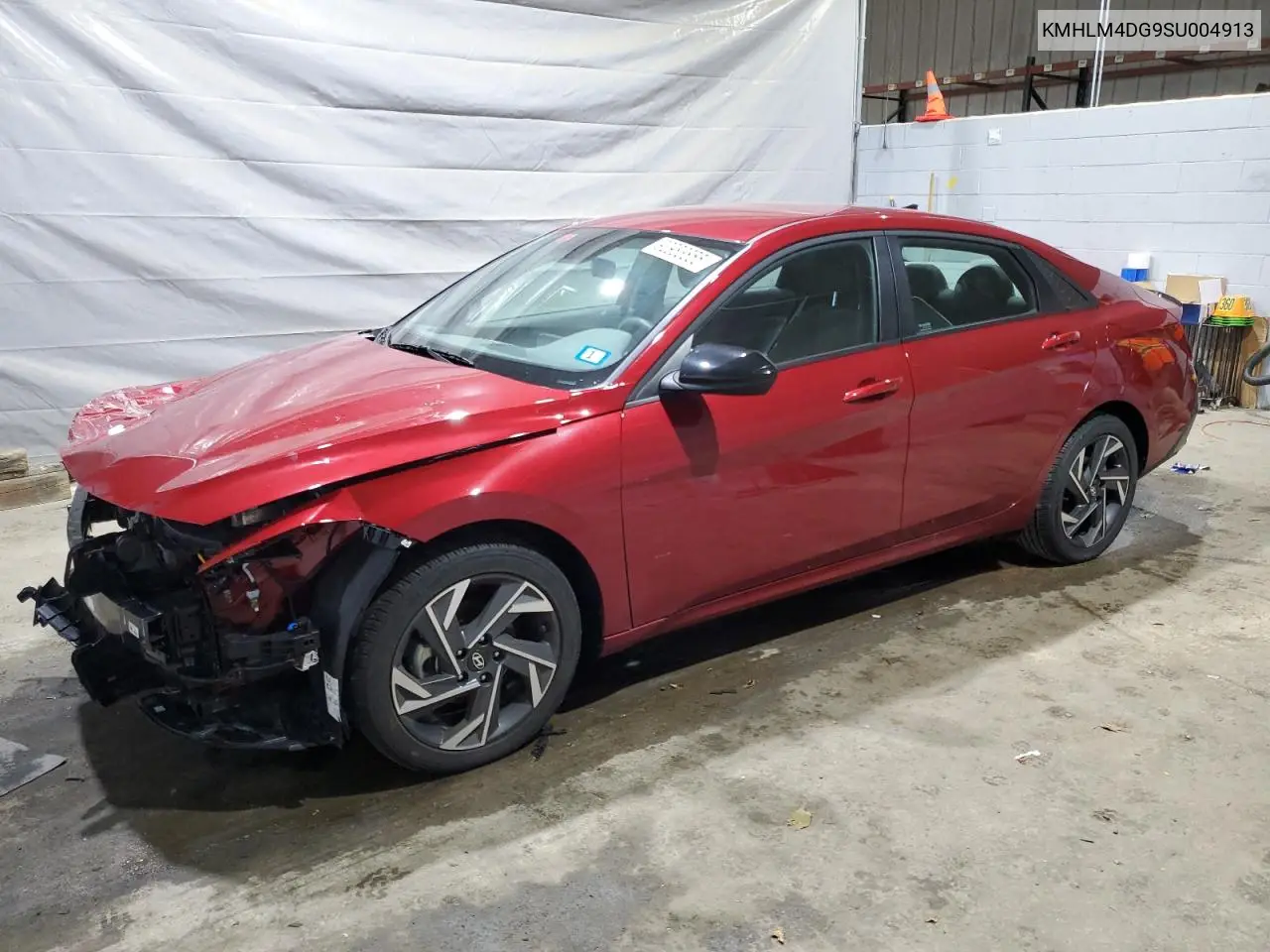 KMHLM4DG9SU004913 2025 Hyundai Elantra Sel Sport