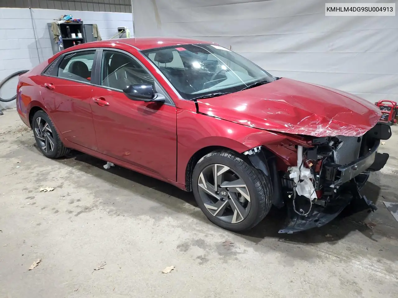 KMHLM4DG9SU004913 2025 Hyundai Elantra Sel Sport