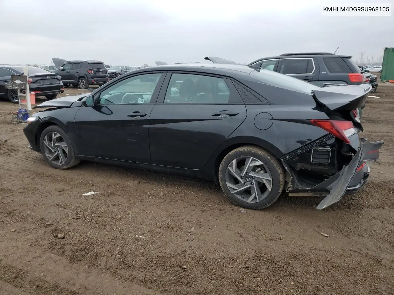 KMHLM4DG9SU968105 2025 Hyundai Elantra Sel Sport