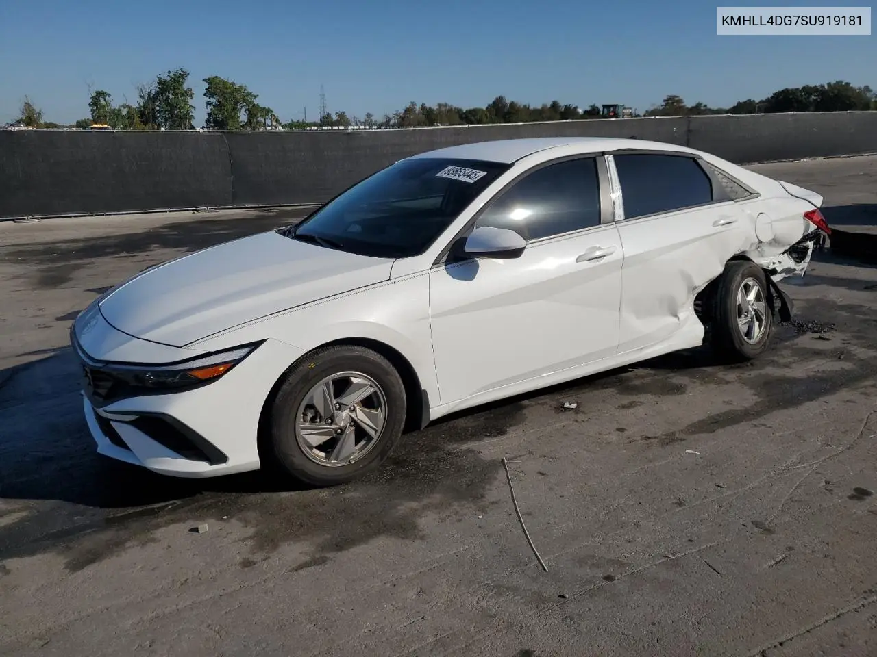KMHLL4DG7SU919181 2025 Hyundai Elantra Se