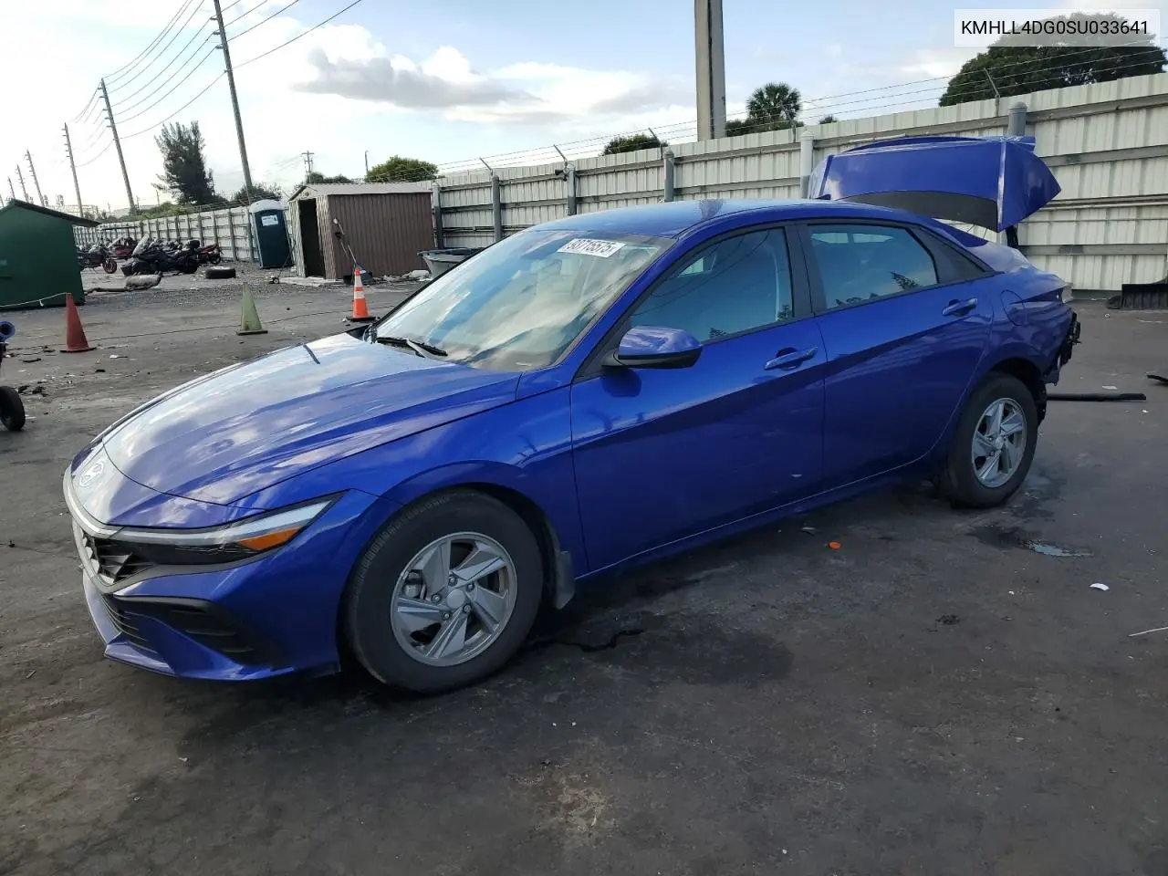 KMHLL4DG0SU033641 2025 Hyundai Elantra Se