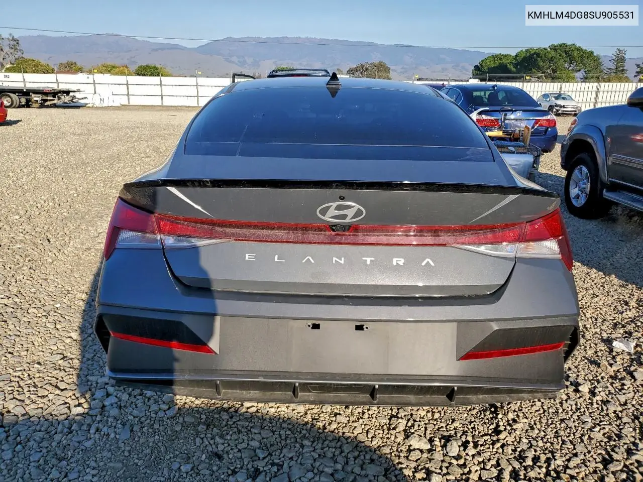 KMHLM4DG8SU905531 2025 Hyundai Elantra Sel Sport