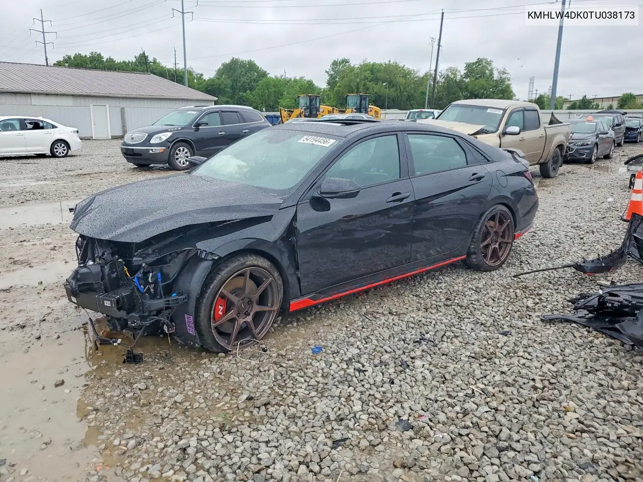 2026 Hyundai Elantra N Base VIN: KMHLW4DK0TU038173 Lot: 54194456