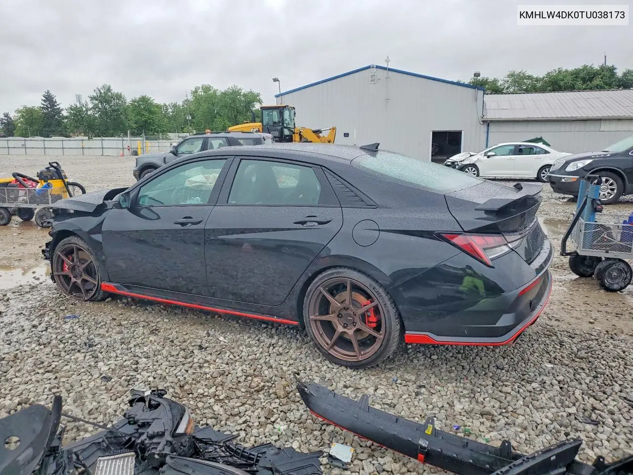 2026 Hyundai Elantra N Base VIN: KMHLW4DK0TU038173 Lot: 54194456