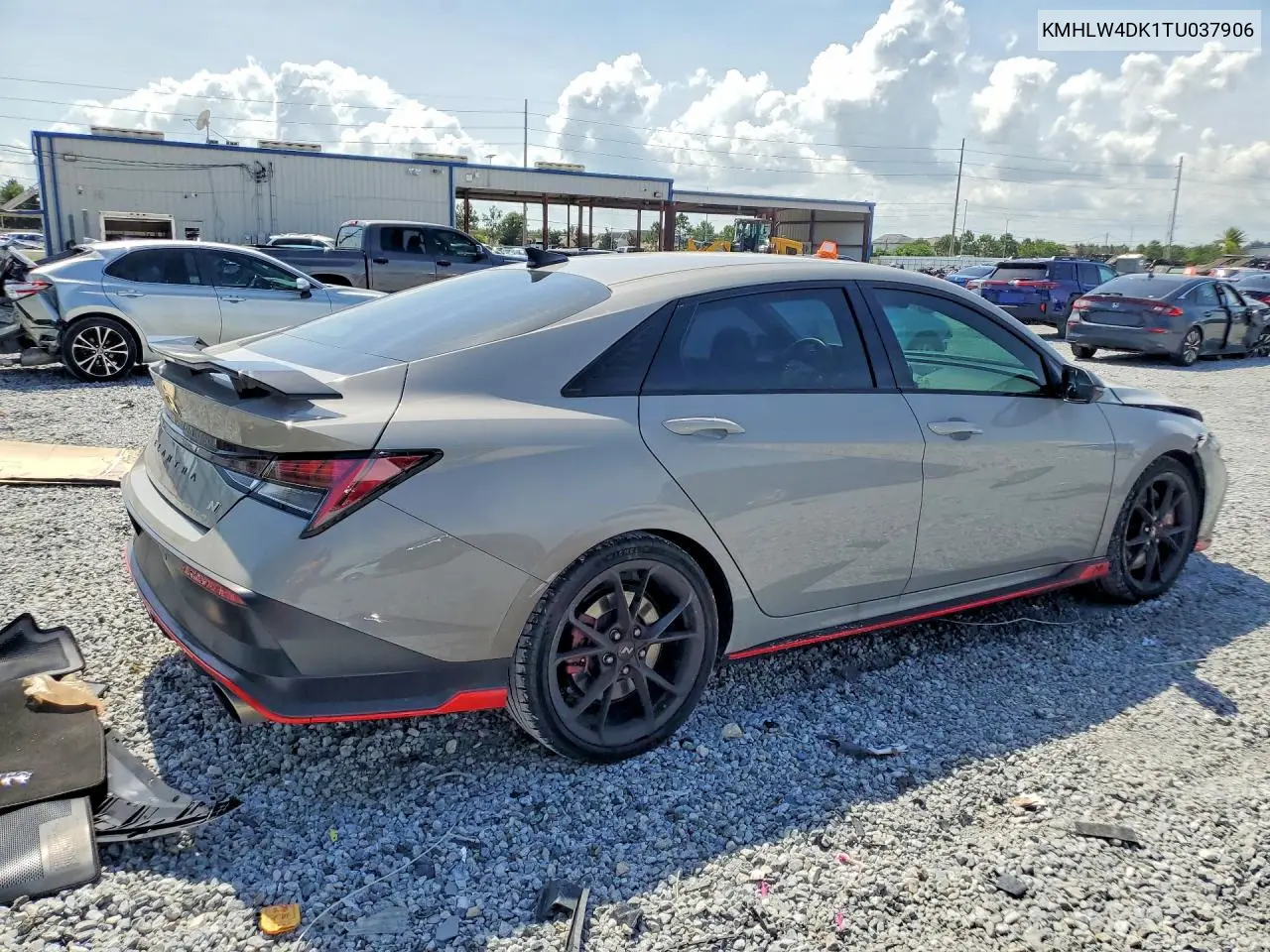 2026 Hyundai Elantra N Base VIN: KMHLW4DK1TU037906 Lot: 56162016