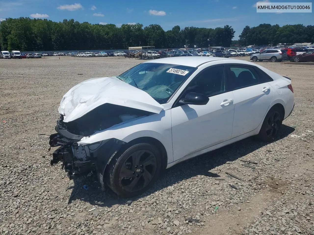 2026 Hyundai Elantra Sel Sport VIN: KMHLM4DG6TU100046 Lot: 57490216