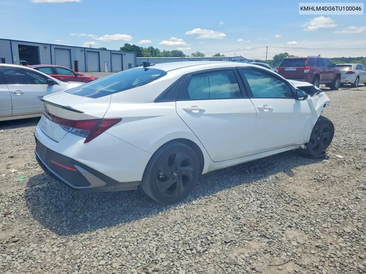 2026 Hyundai Elantra Sel Sport VIN: KMHLM4DG6TU100046 Lot: 57490216