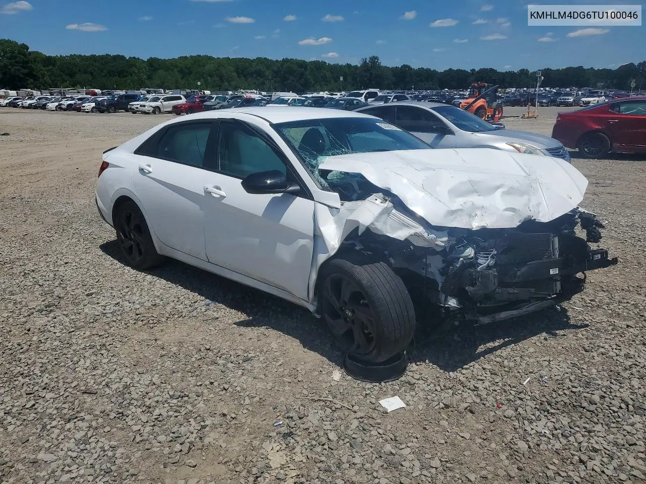 2026 Hyundai Elantra Sel Sport VIN: KMHLM4DG6TU100046 Lot: 57490216