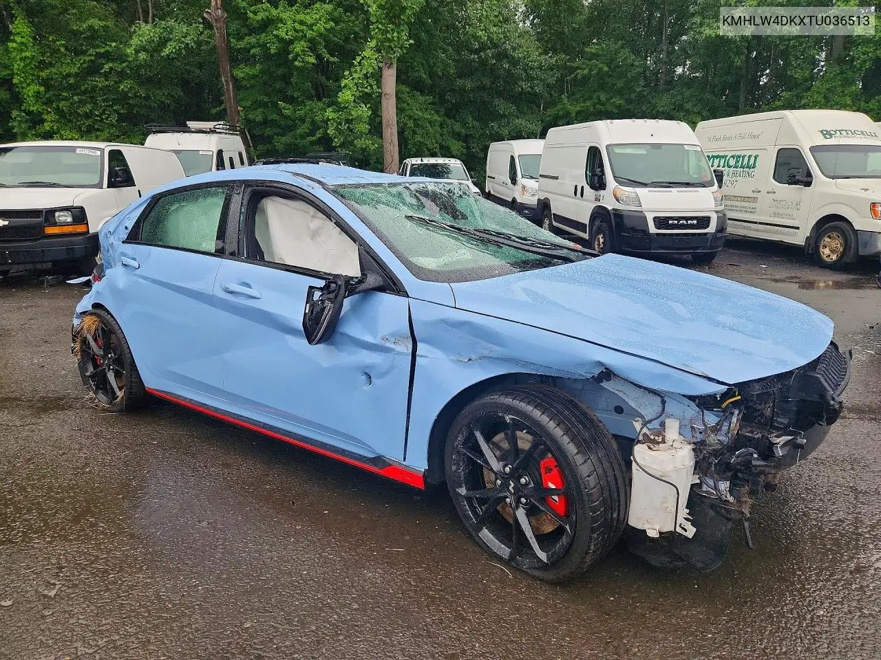 2026 Hyundai Elantra N Base VIN: KMHLW4DKXTU036513 Lot: 59651546