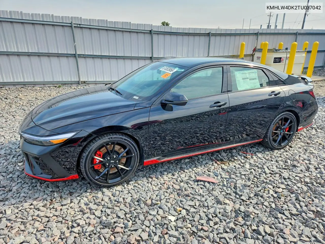 2026 Hyundai Elantra N Base VIN: KMHLW4DK2TU037042 Lot: 61053956
