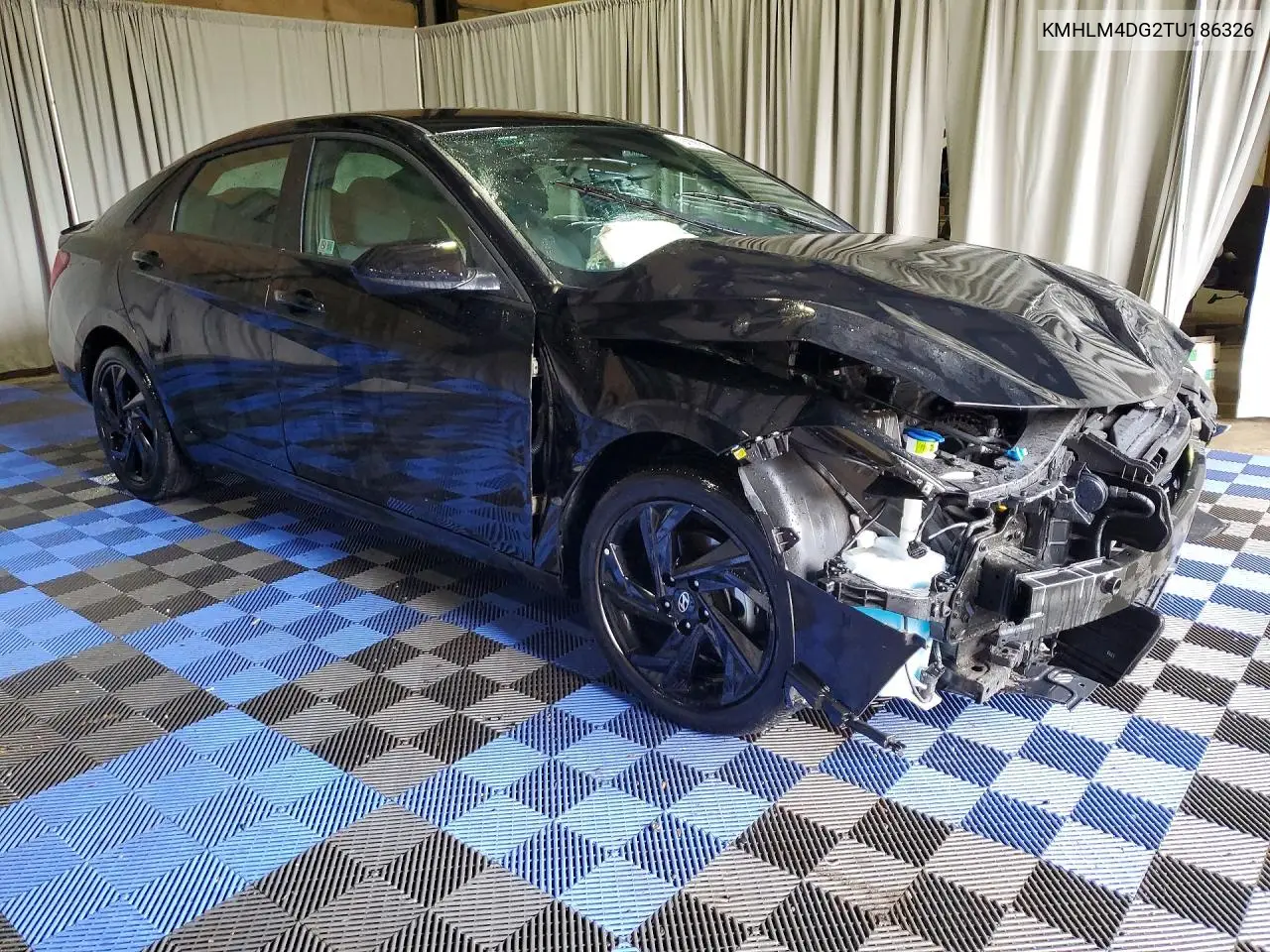 2026 Hyundai Elantra Sel Sport VIN: KMHLM4DG2TU186326 Lot: 61673376