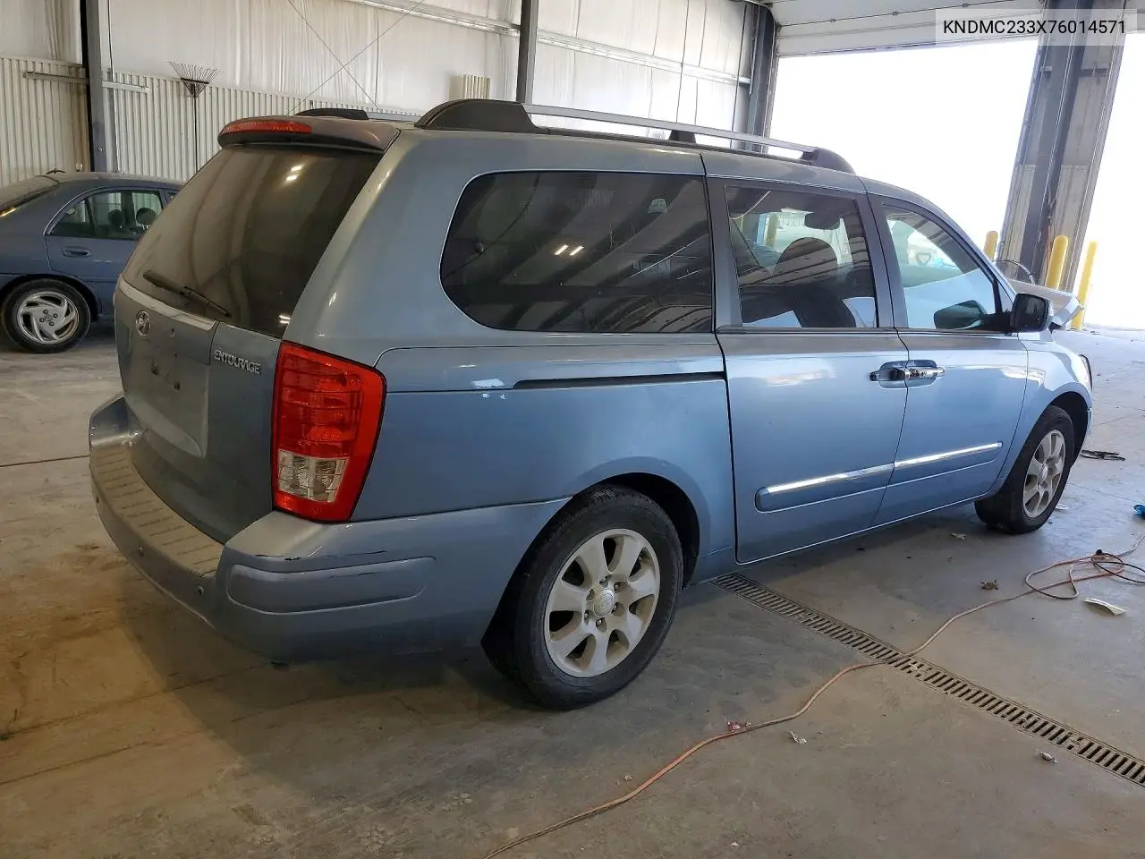 2007 Hyundai Entourage Gls VIN: KNDMC233X76014571 Lot: 53064816