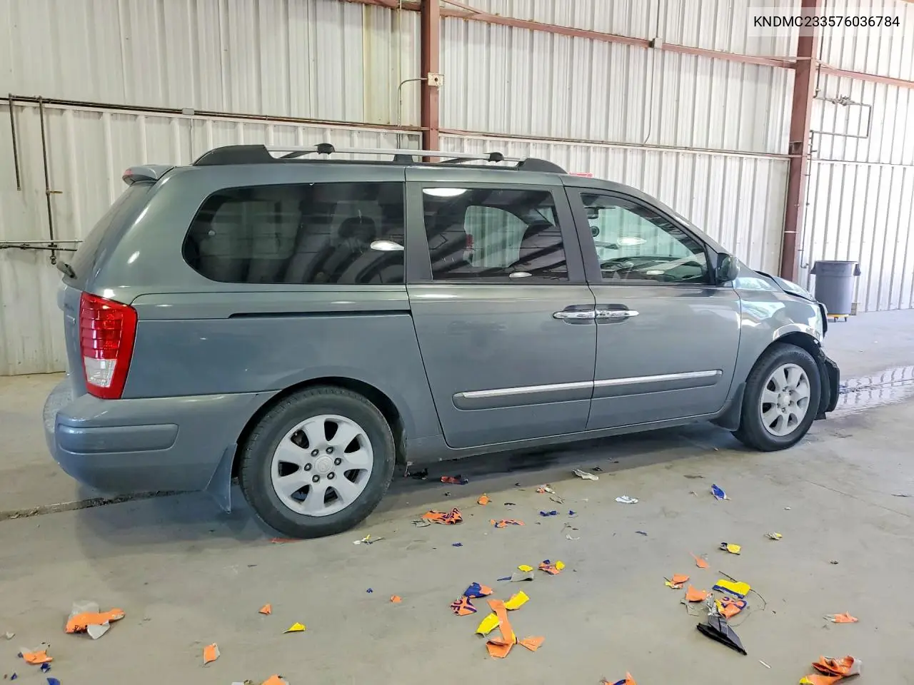 2007 Hyundai Entourage Gls VIN: KNDMC233576036784 Lot: 54297866