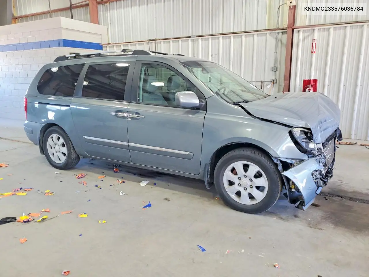 2007 Hyundai Entourage Gls VIN: KNDMC233576036784 Lot: 54297866