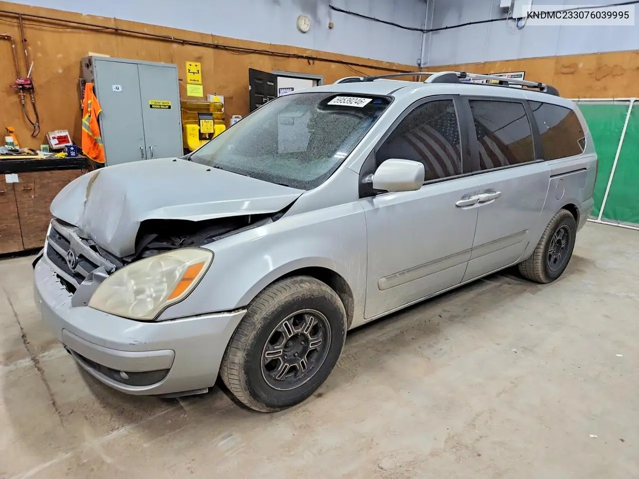 2007 Hyundai Entourage Gls VIN: KNDMC233076039995 Lot: 59539246