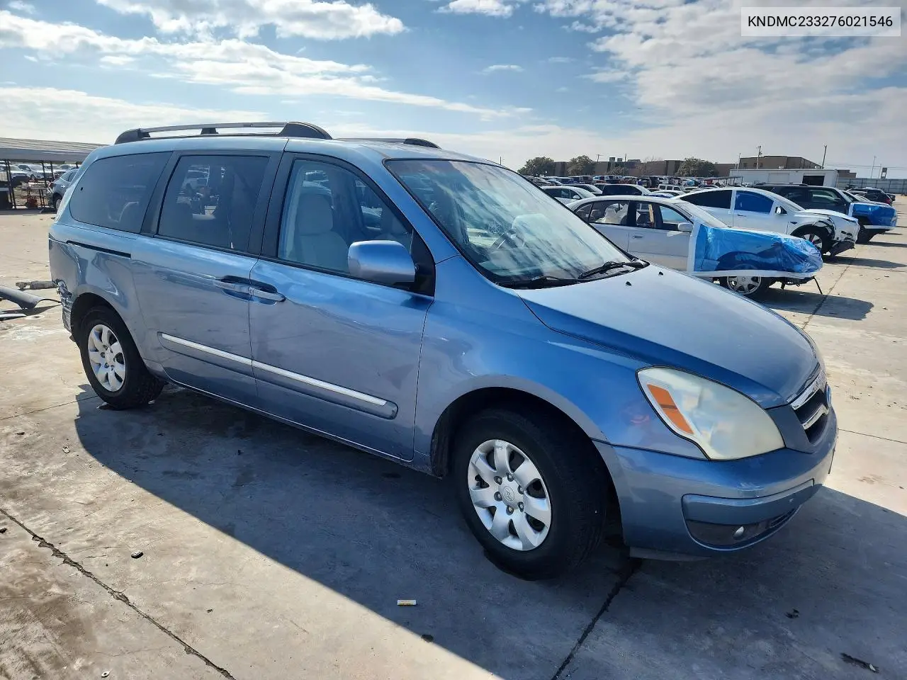 2007 Hyundai Entourage Gls VIN: KNDMC233276021546 Lot: 75309425