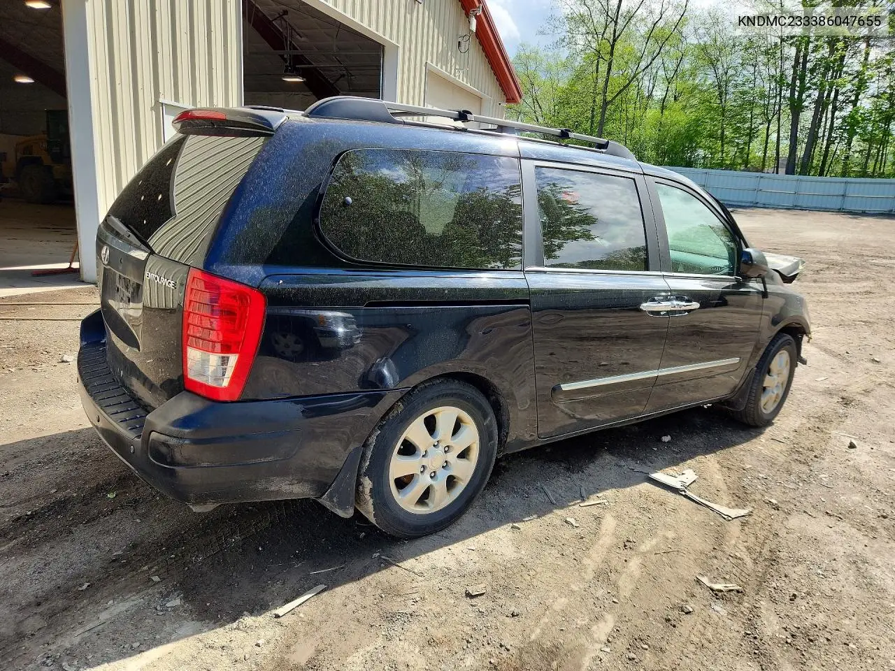 2008 Hyundai Entourage Gls VIN: KNDMC233386047655 Lot: 54285066