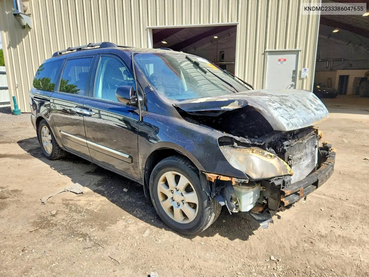2008 Hyundai Entourage Gls VIN: KNDMC233386047655 Lot: 54285066