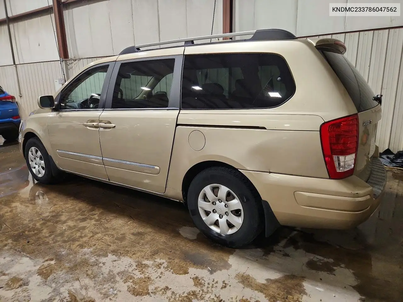 2008 Hyundai Entourage Gls VIN: KNDMC233786047562 Lot: 58914876