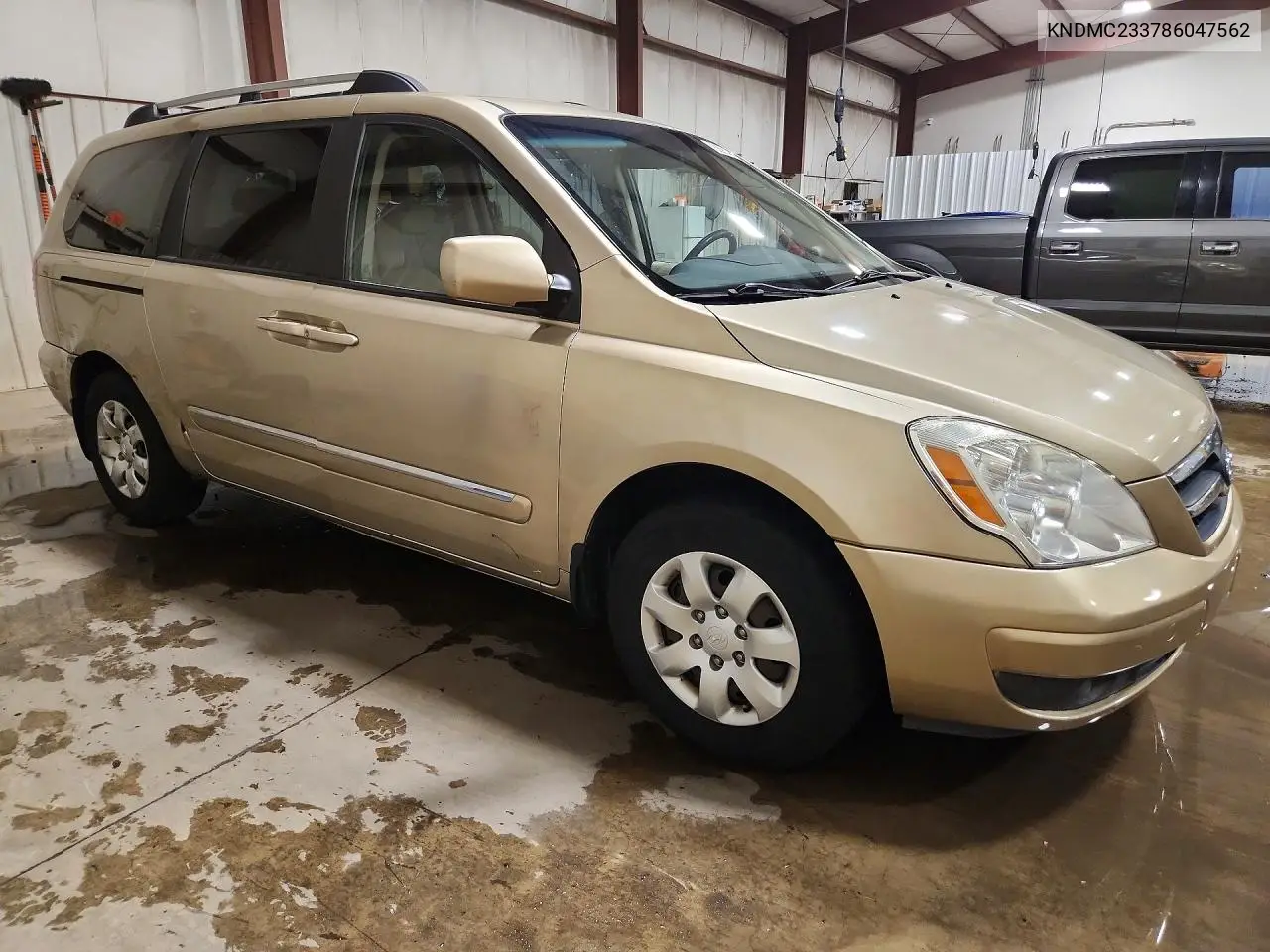 2008 Hyundai Entourage Gls VIN: KNDMC233786047562 Lot: 58914876