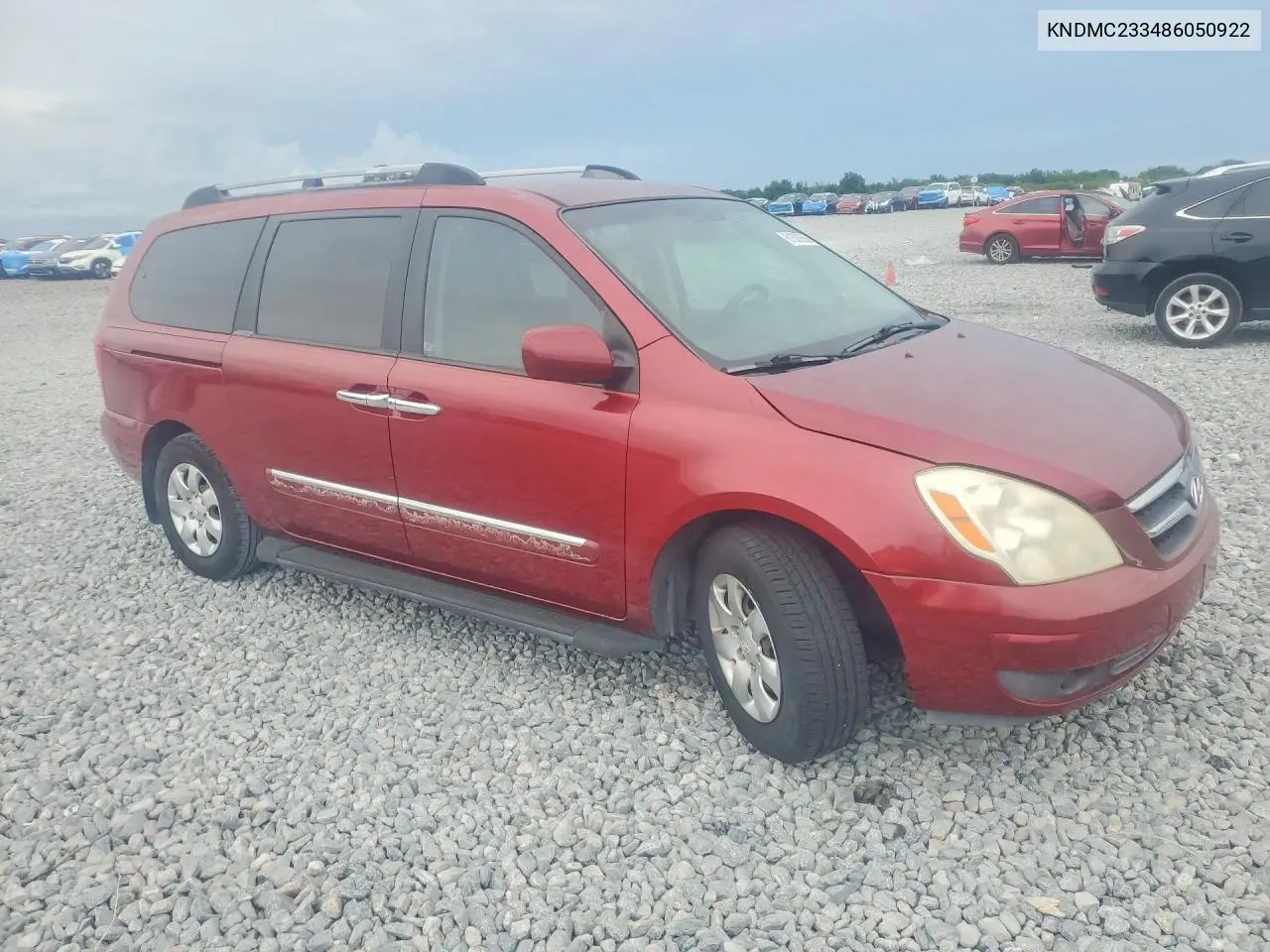 2008 Hyundai Entourage Gls VIN: KNDMC233486050922 Lot: 61529266