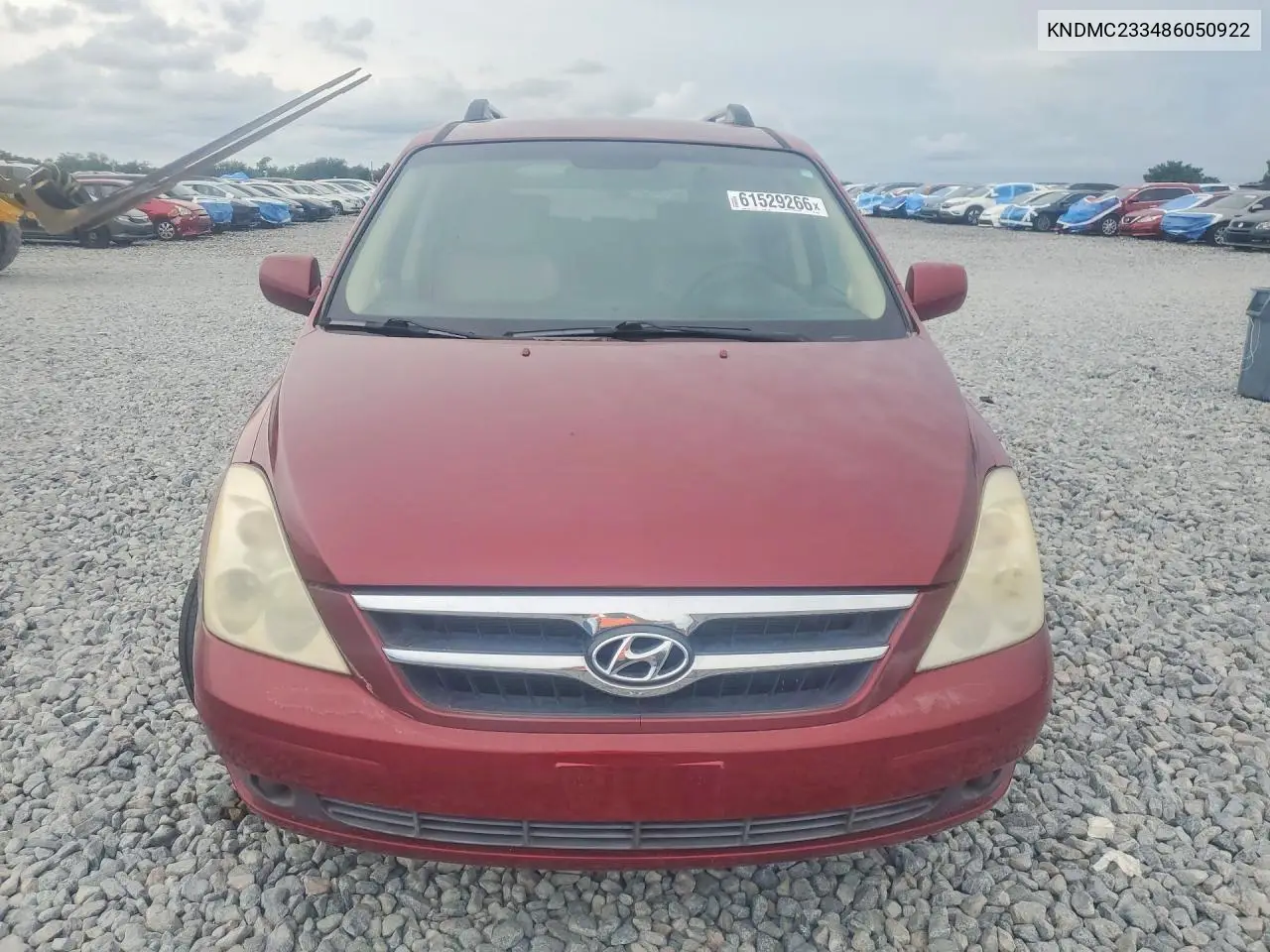 2008 Hyundai Entourage Gls VIN: KNDMC233486050922 Lot: 61529266