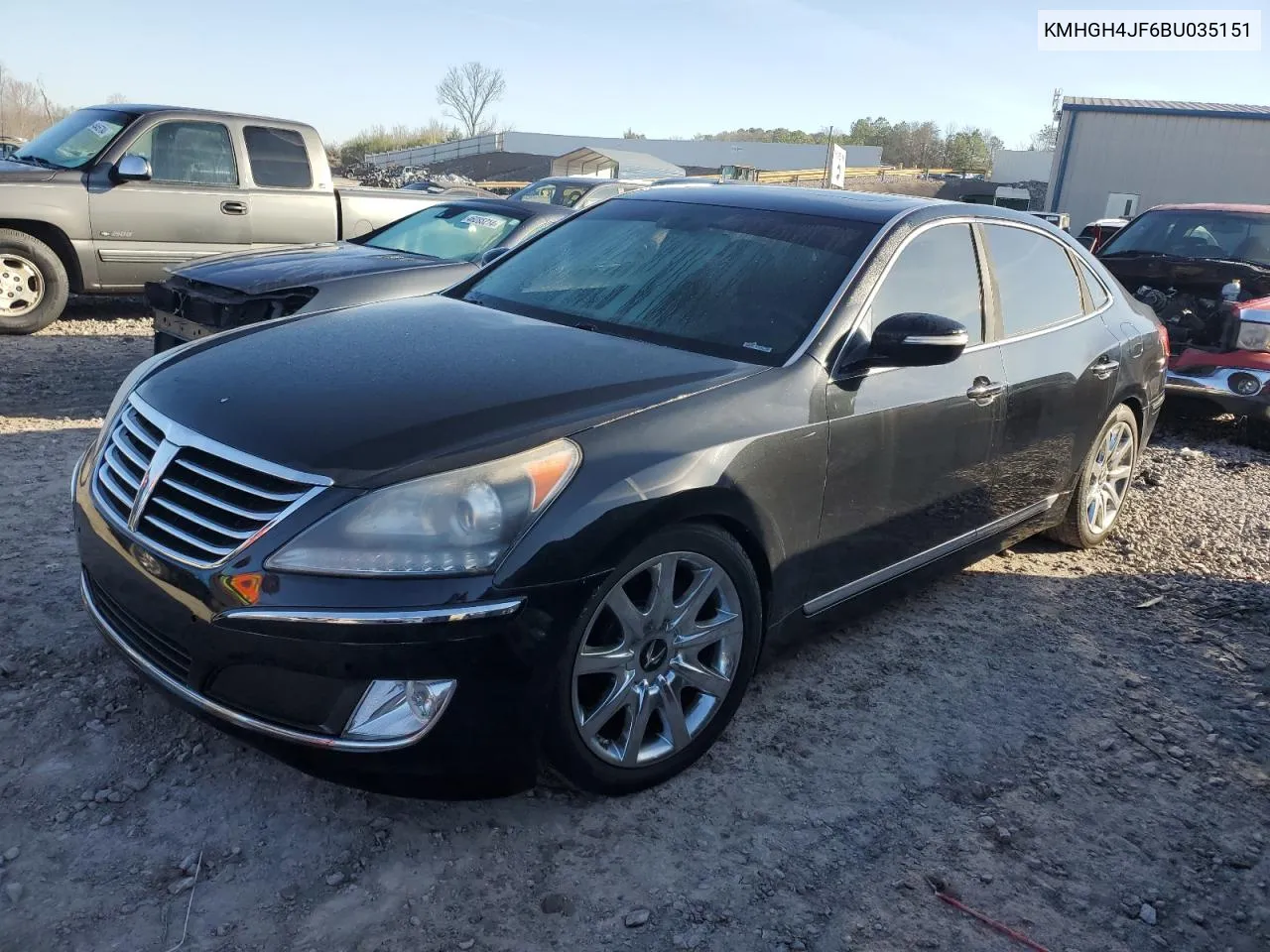 2011 Hyundai Equus Signature VIN: KMHGH4JF6BU035151 Lot: 46380624