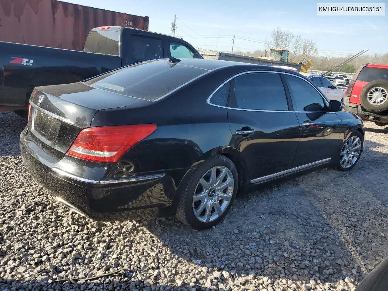 2011 Hyundai Equus Signature VIN: KMHGH4JF6BU035151 Lot: 46380624
