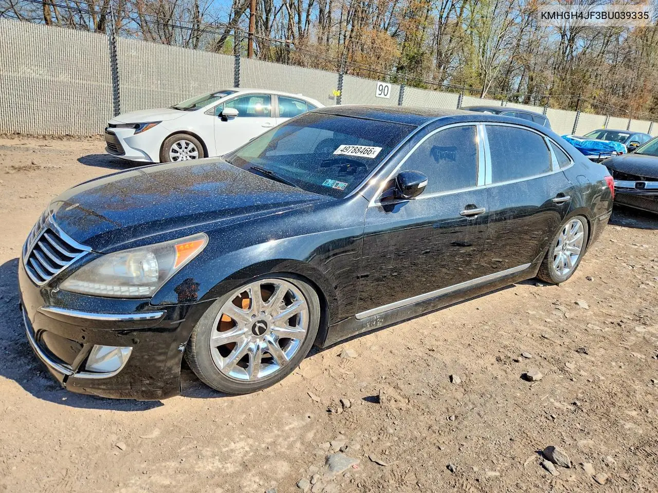 2011 Hyundai Equus Signature VIN: KMHGH4JF3BU039335 Lot: 49788466
