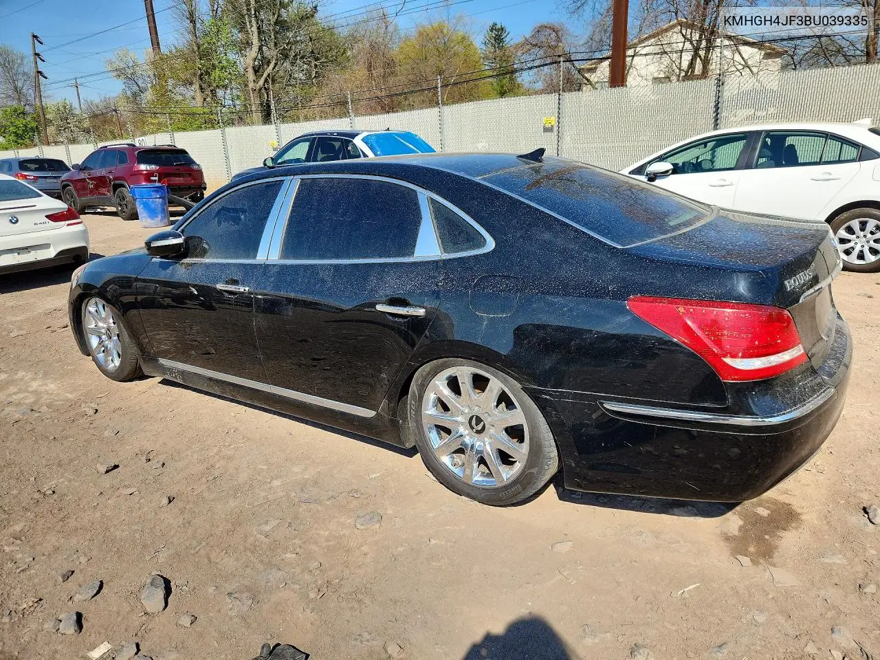 2011 Hyundai Equus Signature VIN: KMHGH4JF3BU039335 Lot: 49788466