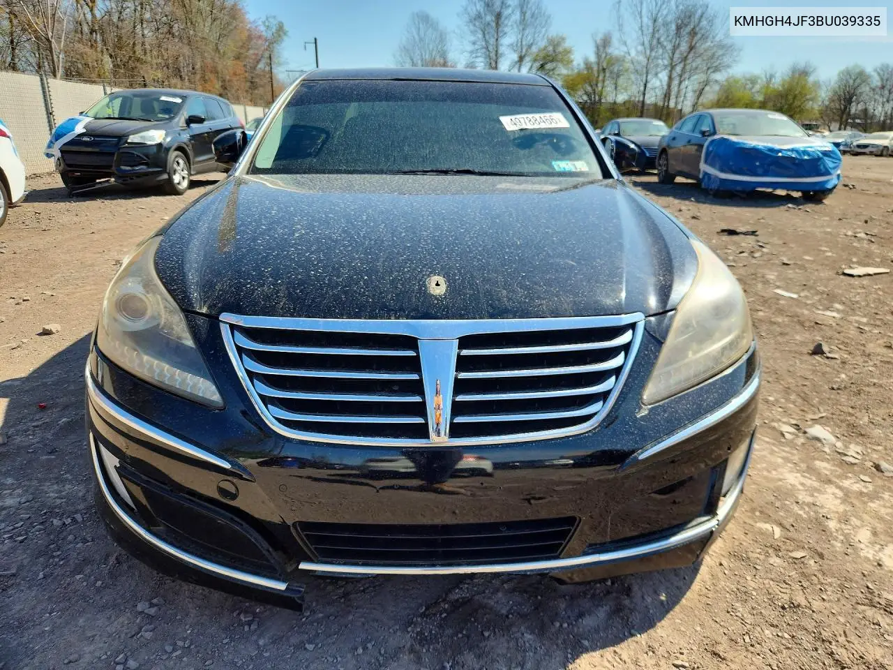 2011 Hyundai Equus Signature VIN: KMHGH4JF3BU039335 Lot: 49788466