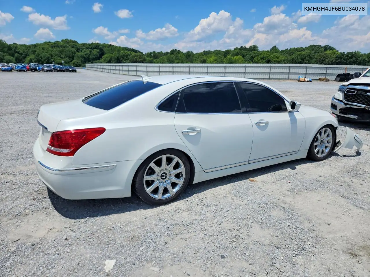 2011 Hyundai Equus Ultimate VIN: KMHGH4JF6BU034078 Lot: 60015006