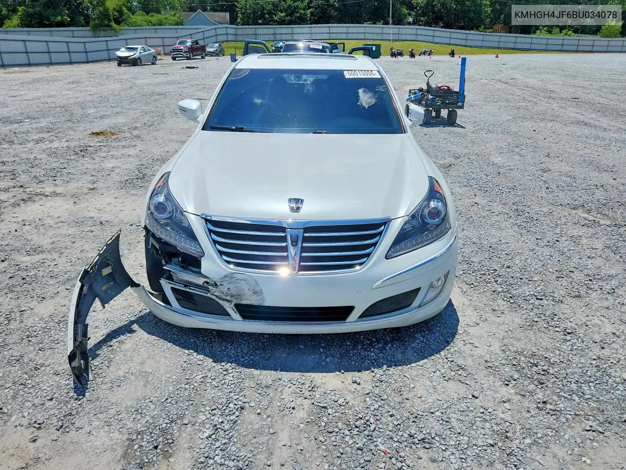 2011 Hyundai Equus Ultimate VIN: KMHGH4JF6BU034078 Lot: 60015006