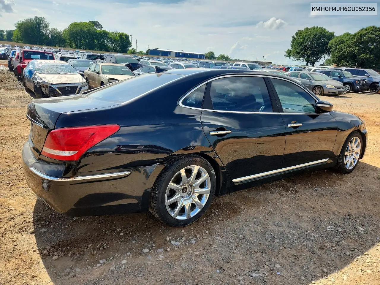 2012 Hyundai Equus Signature VIN: KMHGH4JH6CU052356 Lot: 55140666
