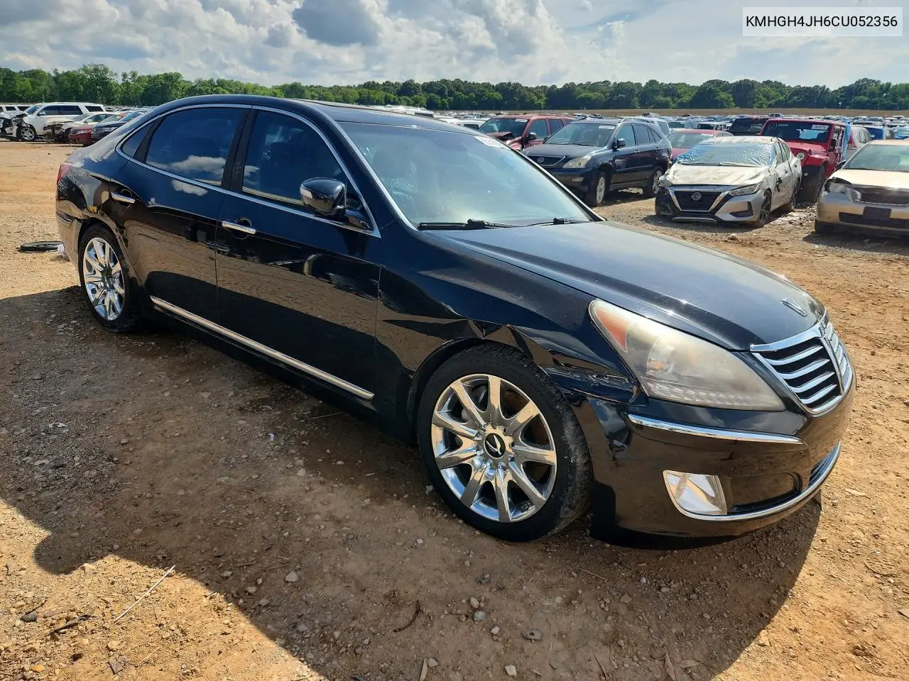 2012 Hyundai Equus Signature VIN: KMHGH4JH6CU052356 Lot: 55140666